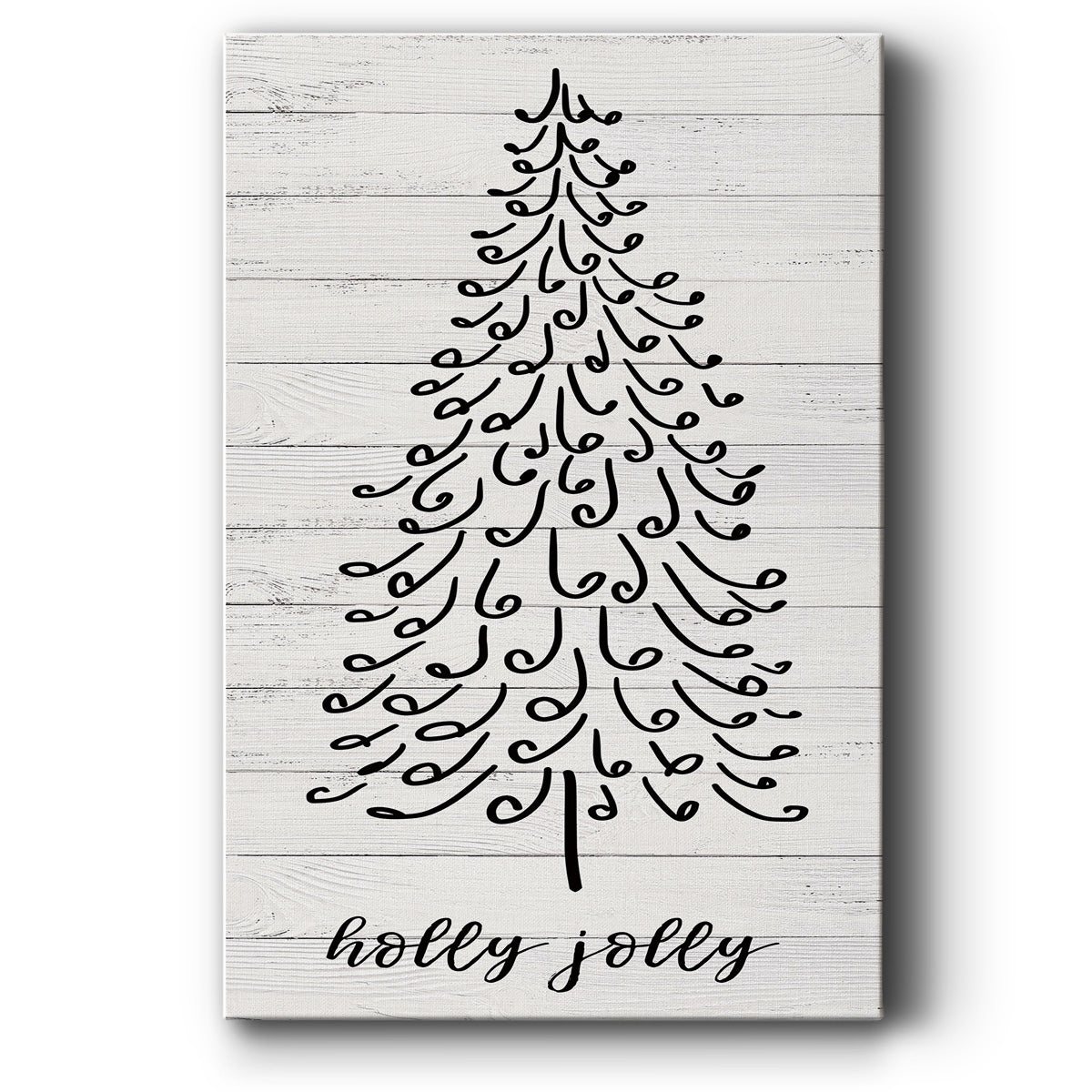 Holly Jolly - Canvas Art Print