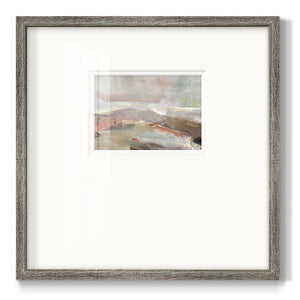 Distant Canyon Premium Framed Print Double Matboard