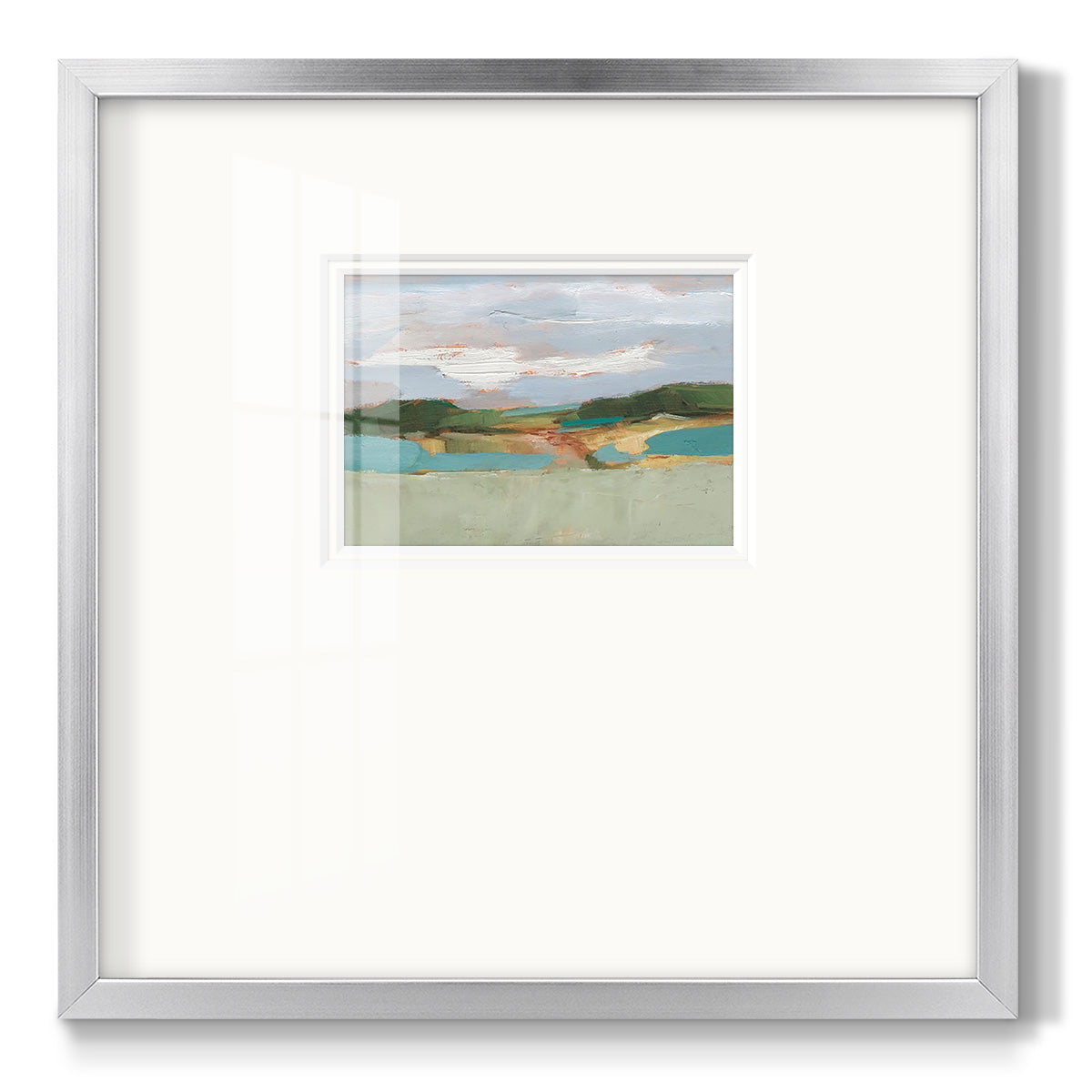 High Noon Vista Study II Premium Framed Print Double Matboard