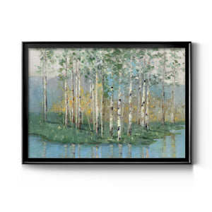 Birch Reflections Revisited Premium Classic Framed Canvas - Ready to Hang