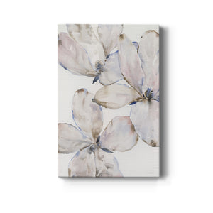 Soft Wind Flowers I Premium Gallery Wrapped Canvas - Ready to Hang