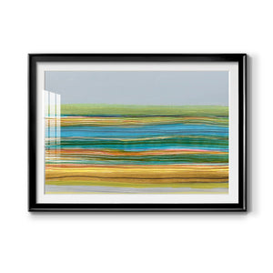 Parallel Striae II - Modern Framed Art Print