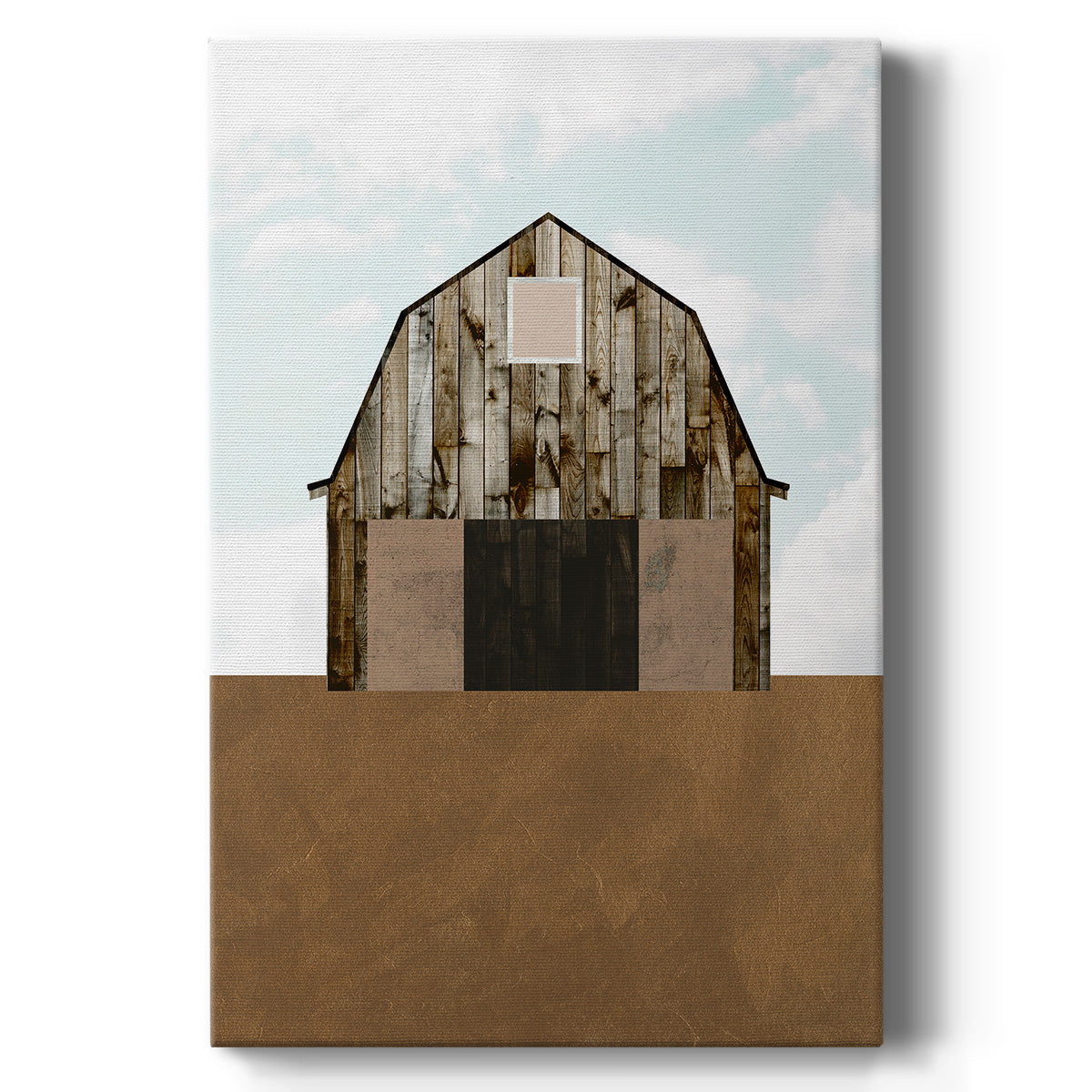 A Barn's Portrait II - Canvas Art Print