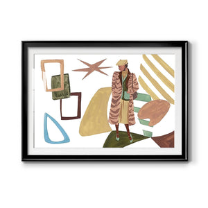 Vintage Vibes I - Modern Framed Art Print