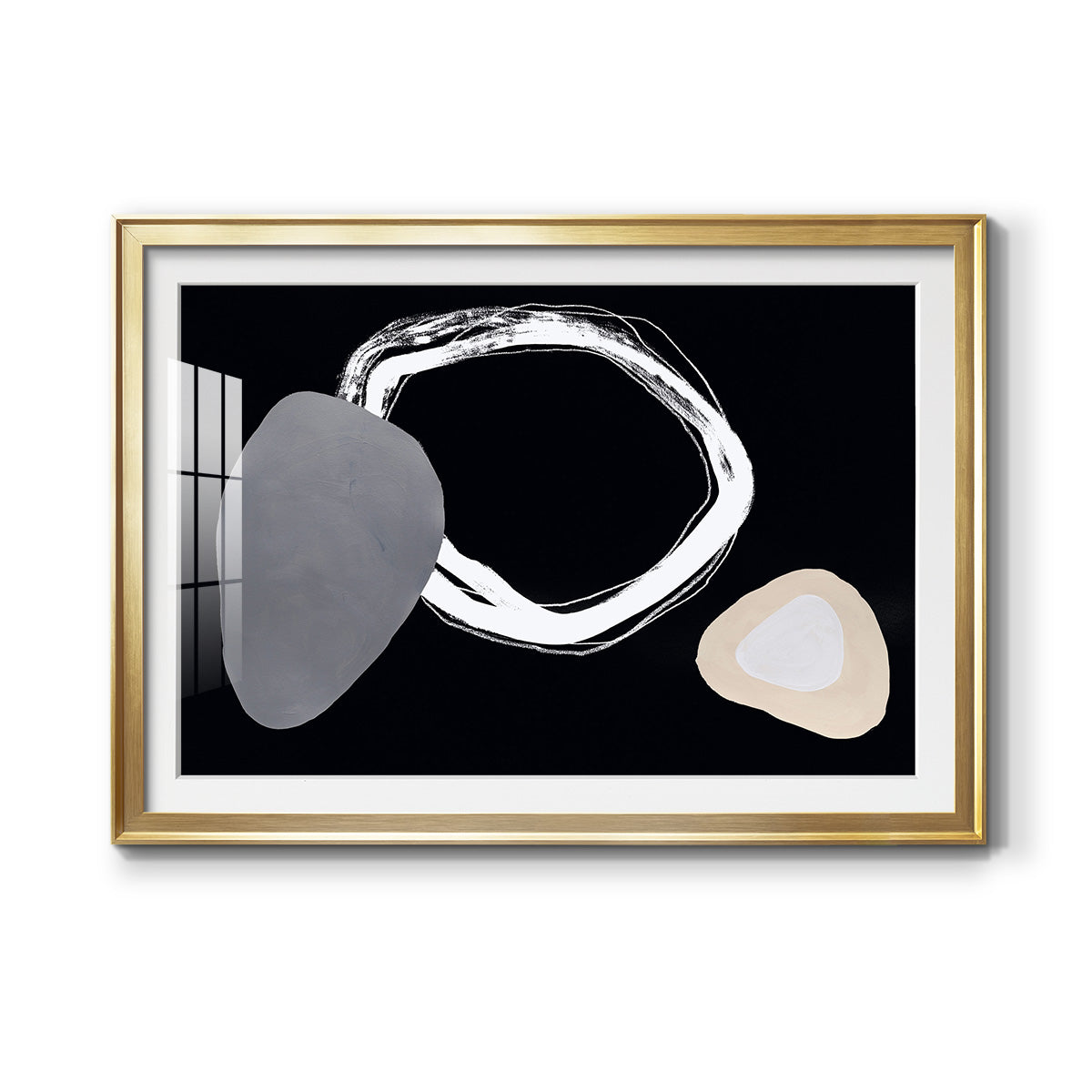 Simply Stated II - Modern Framed Art Print