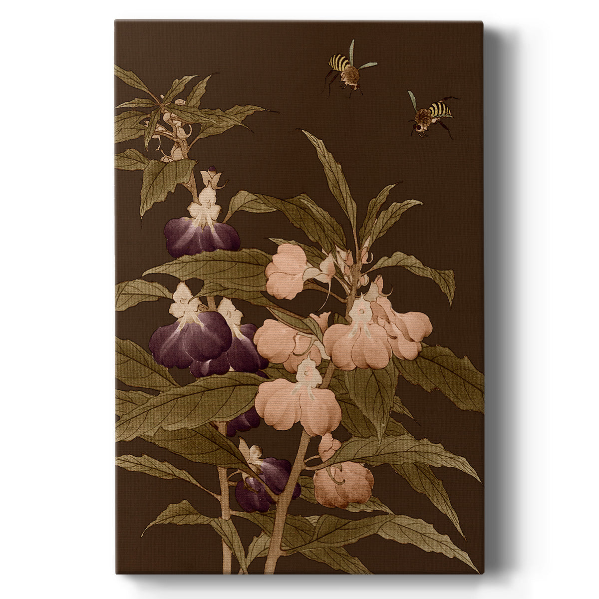 Asian Brocade IV - Canvas Art Print