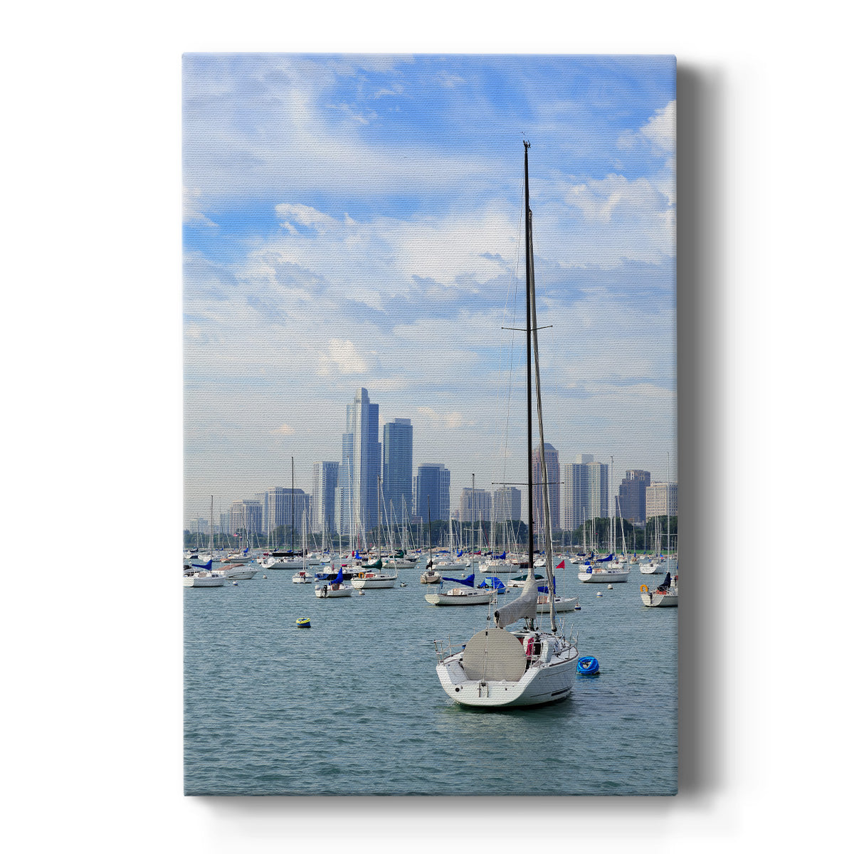 Chicago Harbor III - Gallery Wrapped Canvas