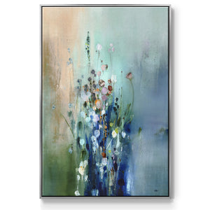 Current Air II - Framed Premium Gallery Wrapped Canvas L Frame - Ready to Hang