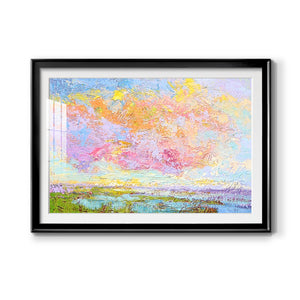 On a Summer's Eve Premium Framed Print - Ready to Hang