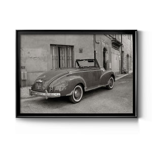 Classic Automobile - Modern Framed Canvas Print