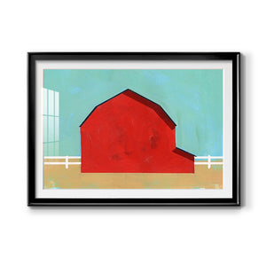 Big Red One I Premium Framed Print - Ready to Hang