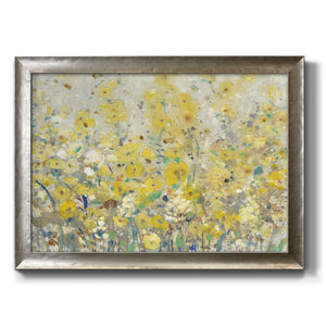 Cheerful Garden I Premium Framed Canvas- Ready to Hang