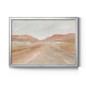 Road To Sedona - Modern Framed Canvas Print