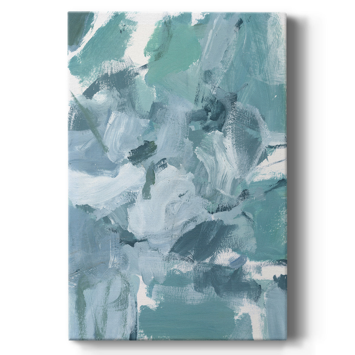 Soft Teal II - Canvas Art Print