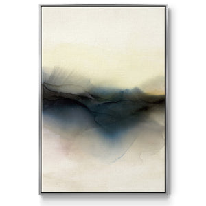 Continuum I - Framed Premium Gallery Wrapped Canvas L Frame - Ready to Hang