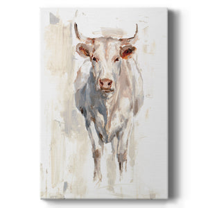 Sunlit Cows II - Canvas Art Print