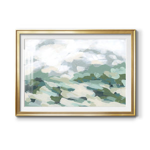 Verdant Hillside I - Modern Framed Art Print