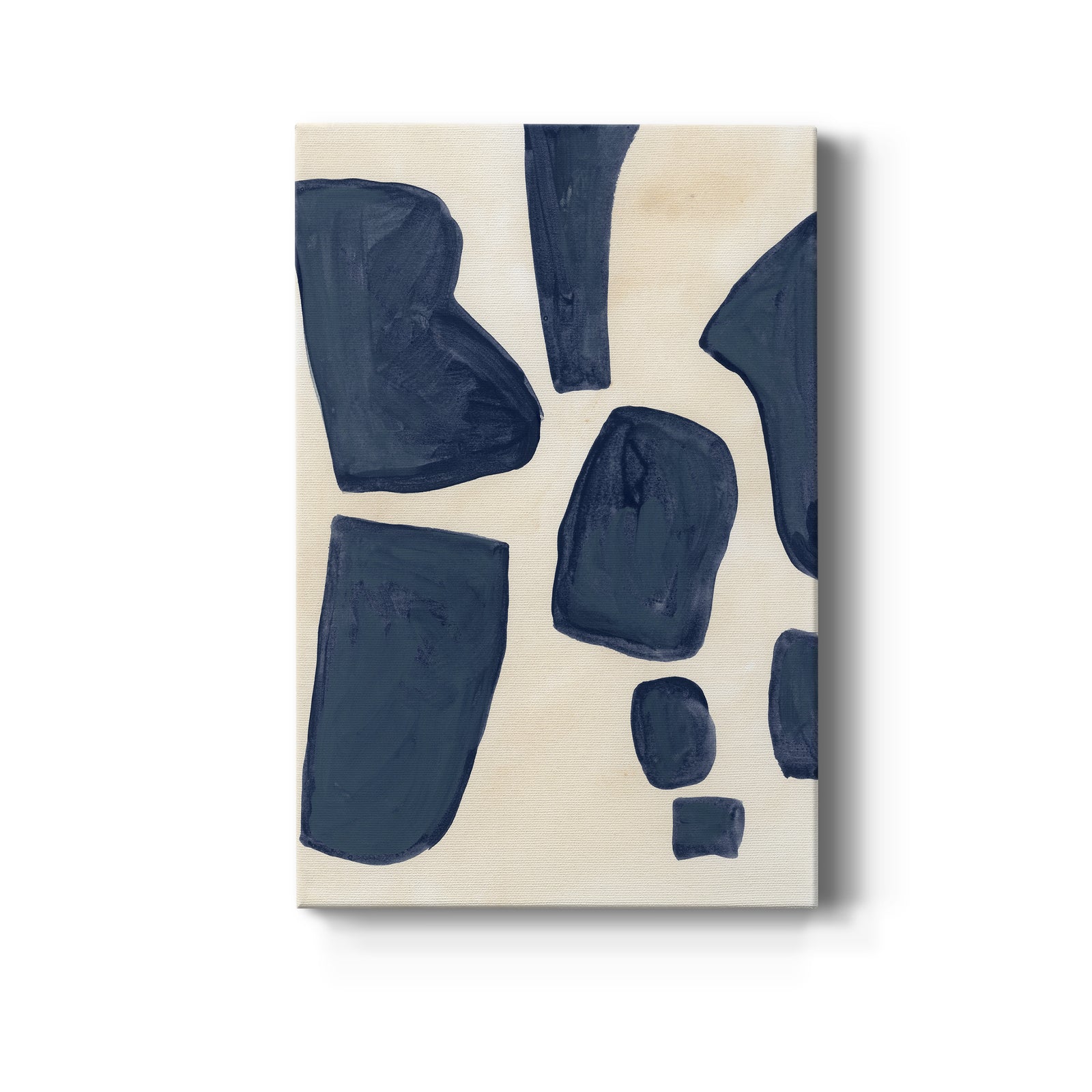 Blue Pieces I - Canvas Art Print