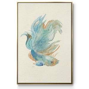 Betta I - Framed Premium Gallery Wrapped Canvas L Frame - Ready to Hang