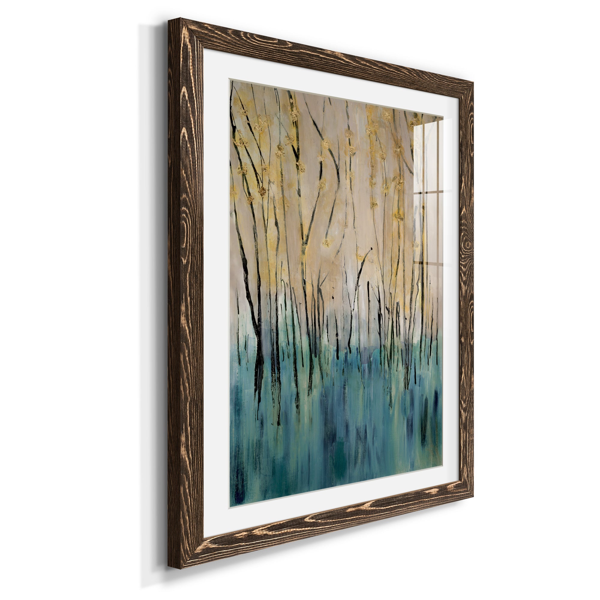 Mountain Air - Premium Framed Print - Distressed Barnwood Frame - Ready to Hang