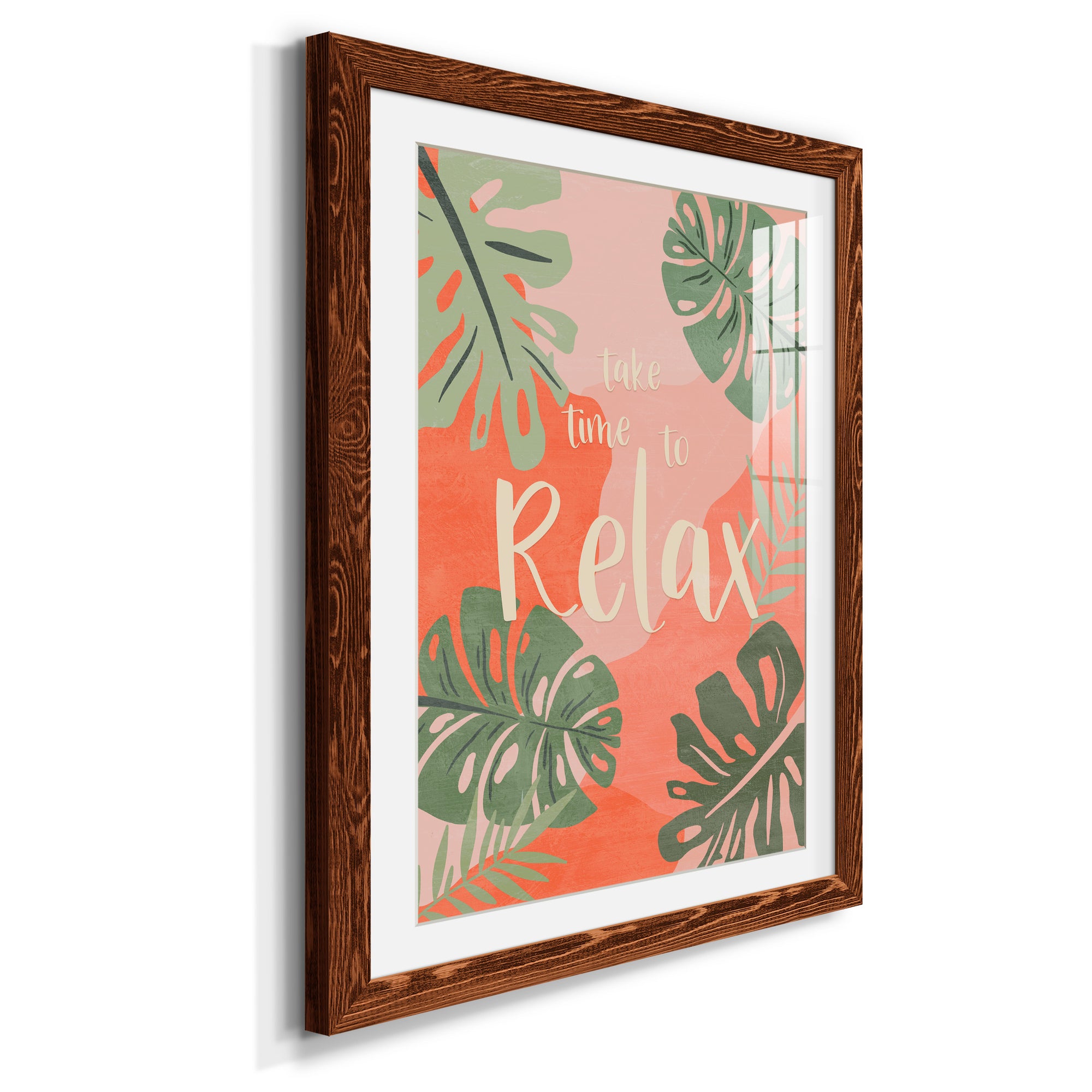 Take Time - Premium Framed Print - Distressed Barnwood Frame - Ready to Hang