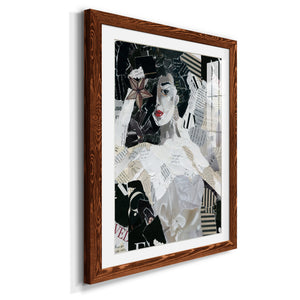 Runway Star - Barnwood Framed Art Print