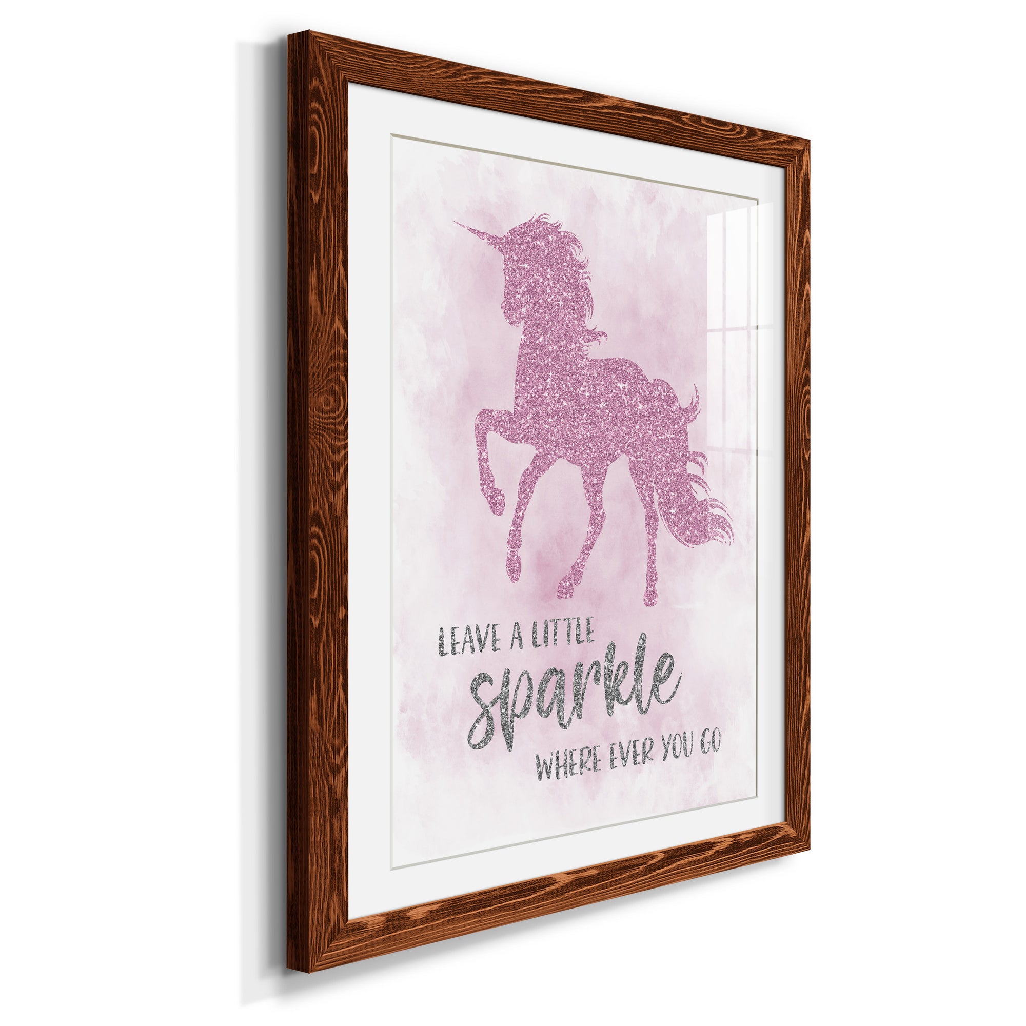 Sparkle - Barnwood Framed Art Print