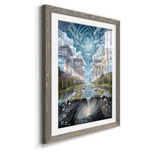 Genesis II - Barnwood Framed Art Print
