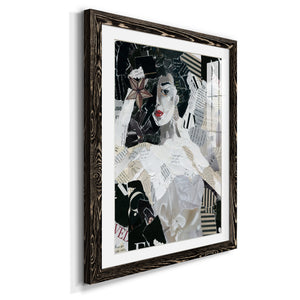 Runway Star - Barnwood Framed Art Print