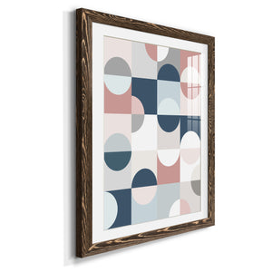 Modern Reflection - Barnwood Framed Art Print