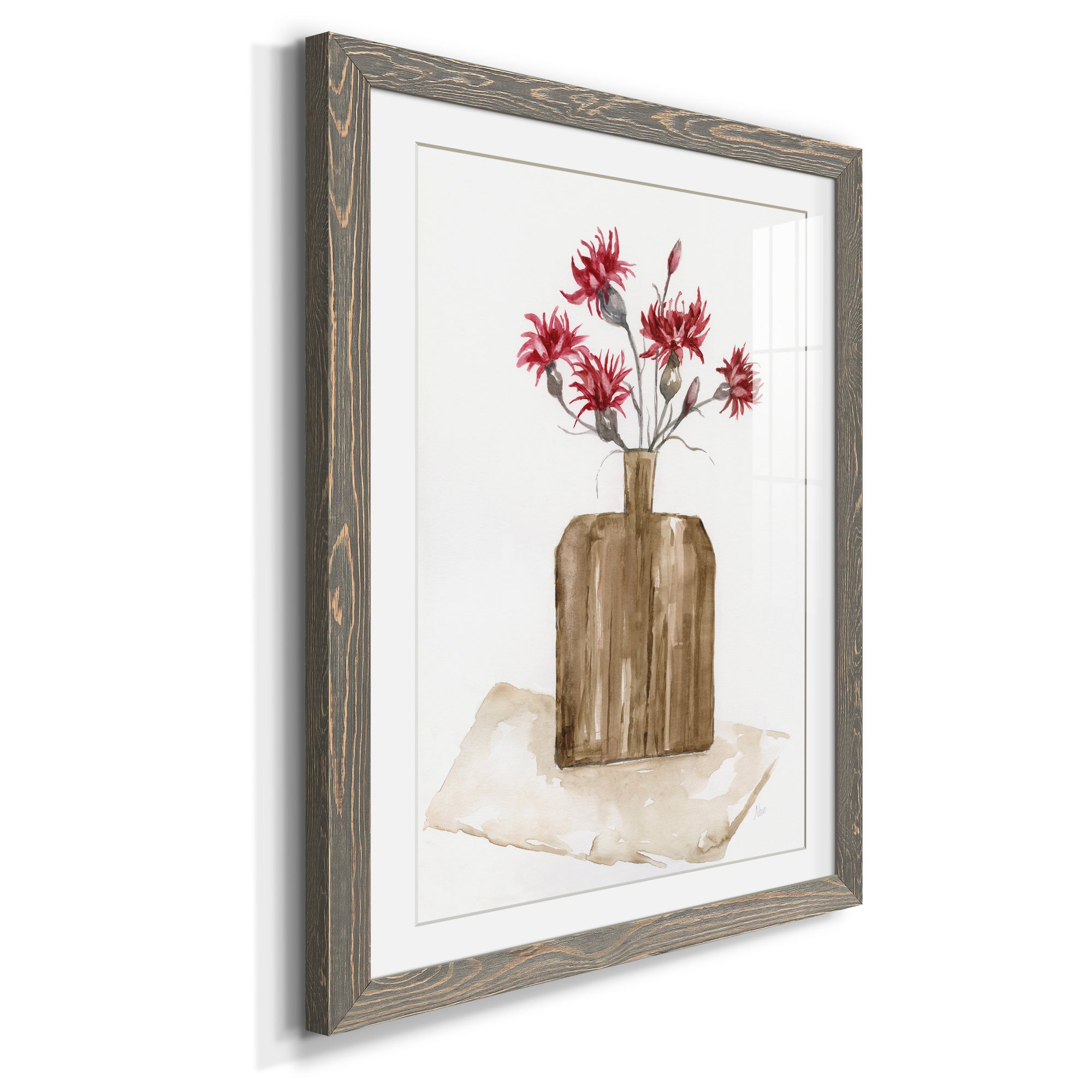 Simply Country I - Barnwood Framed Art Print