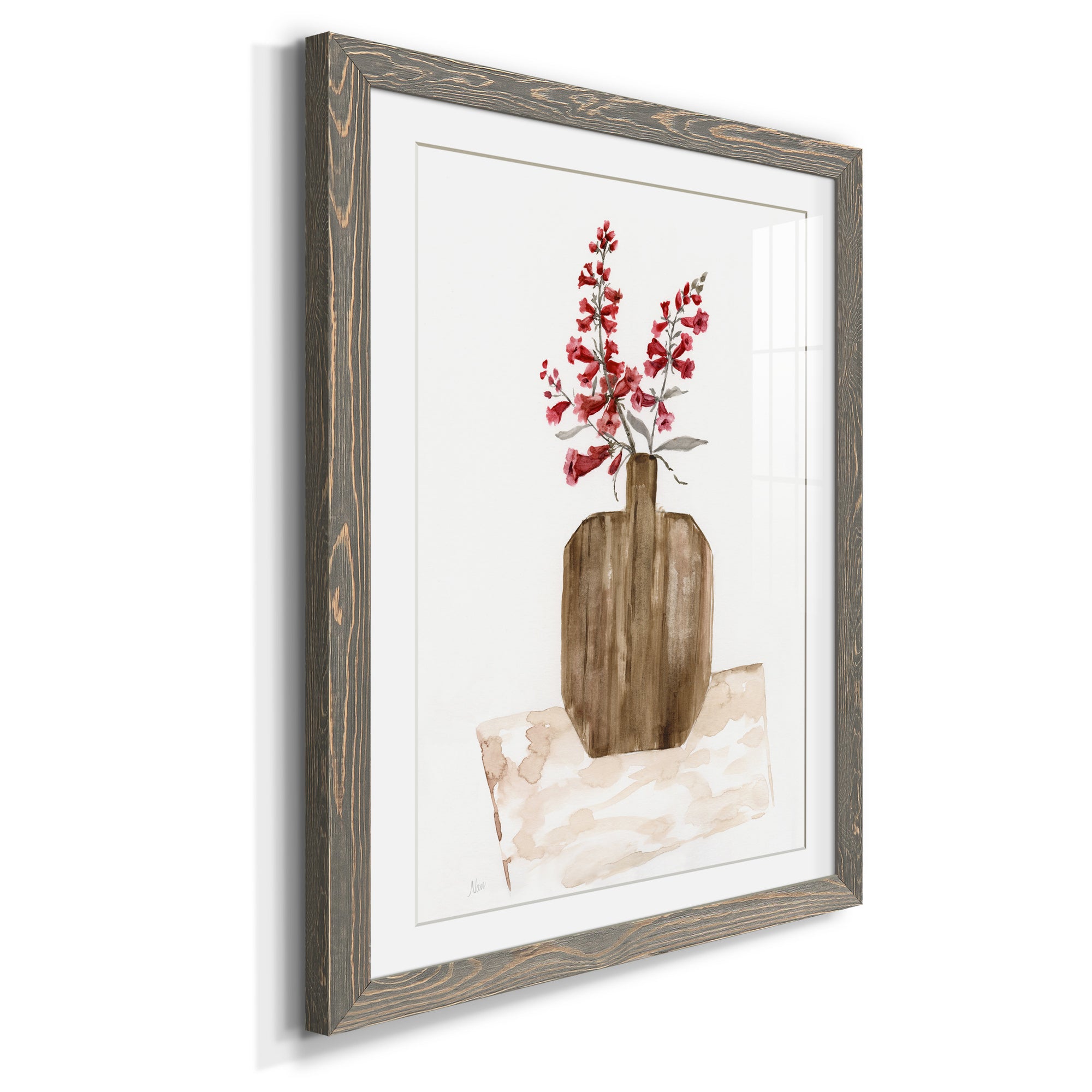 Simply Country II - Barnwood Framed Art Print