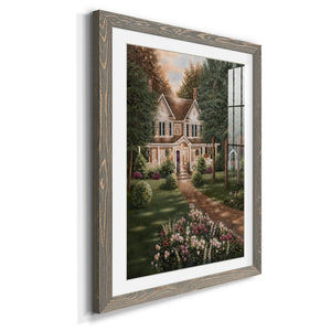 Carolina Evening I - Barnwood Framed Art Print