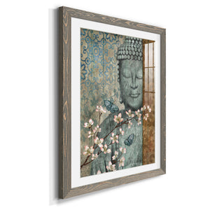 Buddha - Barnwood Framed Art Print