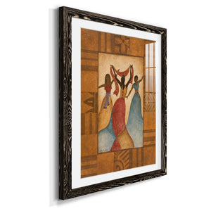 Rhythm - Barnwood Framed Art Print