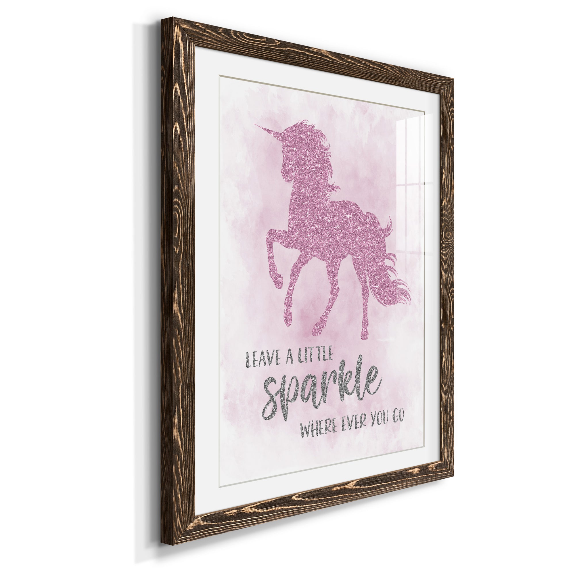 Sparkle - Barnwood Framed Art Print