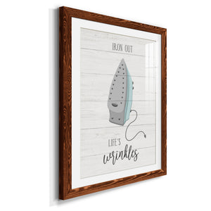 Iron Out - Premium Framed Print - Distressed Barnwood Frame - Ready to Hang