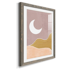 Sedona Moon - Premium Framed Print - Distressed Barnwood Frame - Ready to Hang
