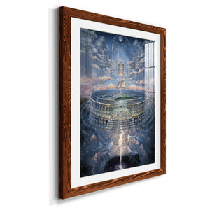 Solace II - Barnwood Framed Art Print
