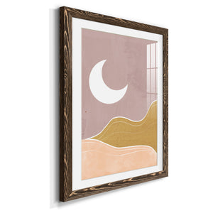 Sedona Moon - Premium Framed Print - Distressed Barnwood Frame - Ready to Hang