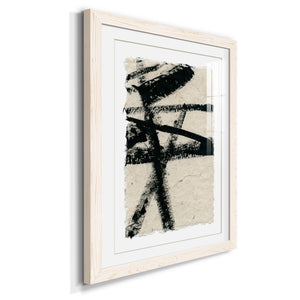 Lines Crossed III - Premium Framed Print - Distressed Barnwood Frame - Ready to Hang