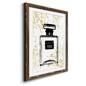 Glitter Perfume I - Barnwood Framed Art Print