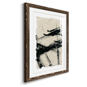 Lines Crossed II - Premium Framed Print - Distressed Barnwood Frame - Ready to Hang