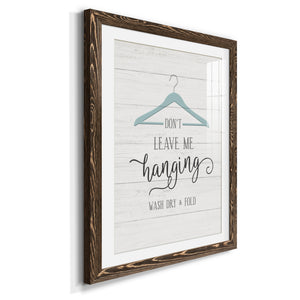 Don't Leave - Premium Framed Print - Distressed Barnwood Frame - Ready to Hang