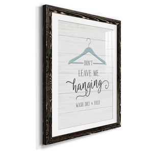 Don't Leave - Premium Framed Print - Distressed Barnwood Frame - Ready to Hang