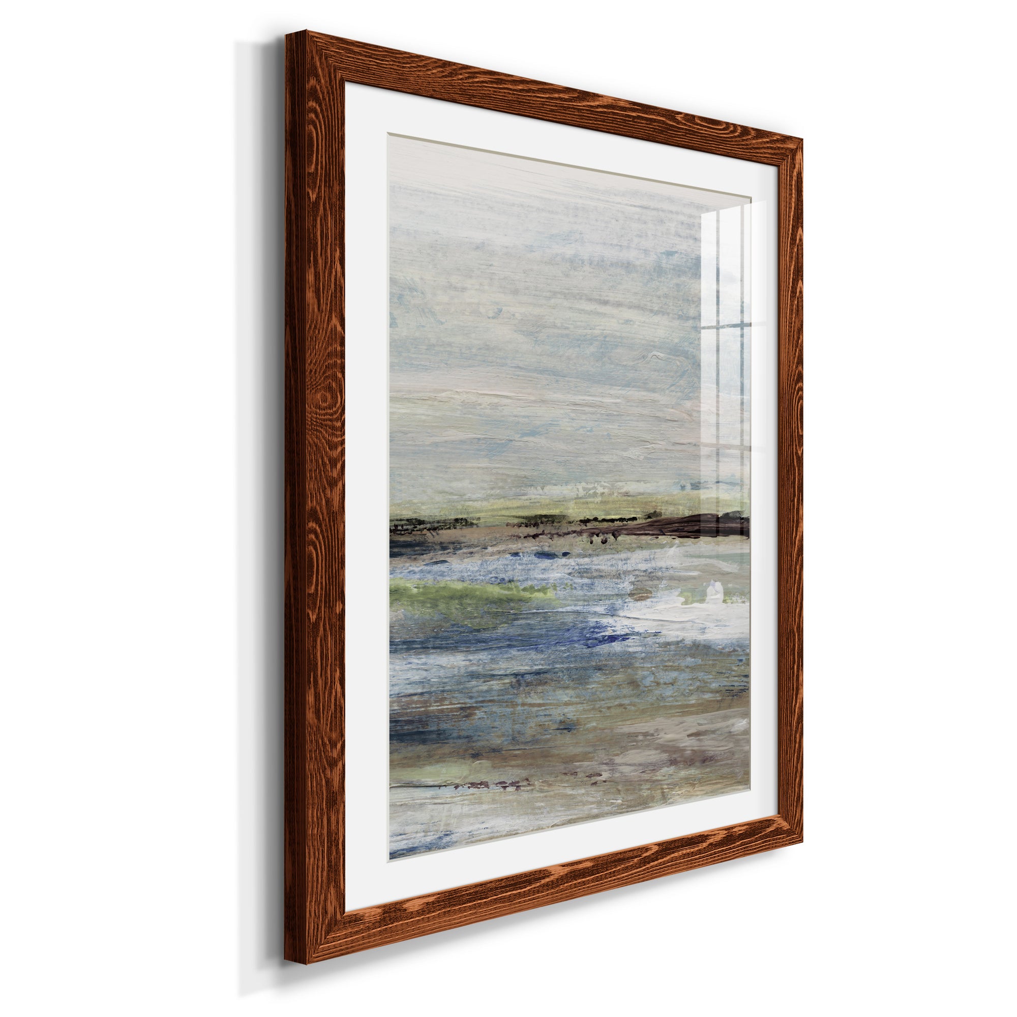 Wetlands II - Premium Framed Print - Distressed Barnwood Frame - Ready to Hang