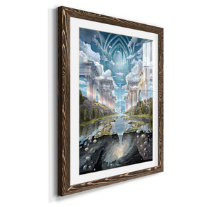 Genesis II - Barnwood Framed Art Print