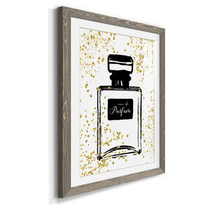 Glitter Perfume II - Barnwood Framed Art Print