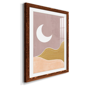 Sedona Moon - Premium Framed Print - Distressed Barnwood Frame - Ready to Hang