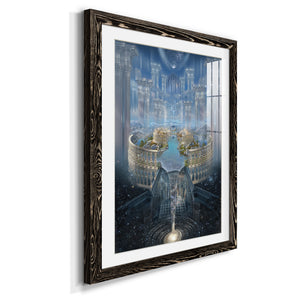 Solace - Barnwood Framed Art Print
